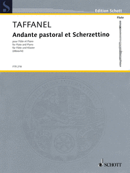 Andante pastoral et Scherzettino Sheet Music by Claude-Paul Taffanel