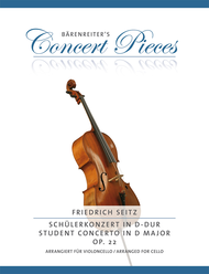 Concerto D major op. 22 (Arranged for cello