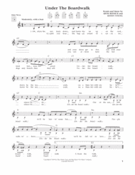 Under The Boardwalk (from The Daily Ukulele) (arr. Liz and Jim Beloff) Sheet Music by The Drifters