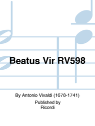 Beatus Vir RV598 Sheet Music by Antonio Vivaldi
