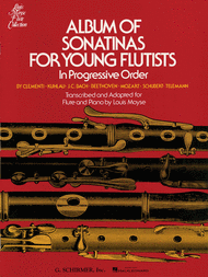 Album of Sonatinas for Young Flutists Sheet Music by Various