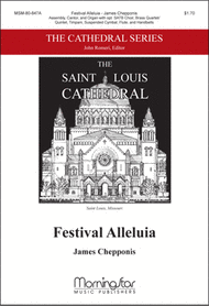 Festival Alleluia (Choral Score) Sheet Music by James Chepponis
