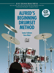 Alfred's Beginning Drumset Method - Book/CD Sheet Music by Sandy Feldstein