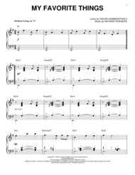 My Favorite Things Sheet Music by John Coltrane