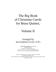 The Big Book of Christmas Carols for Brass Quintet