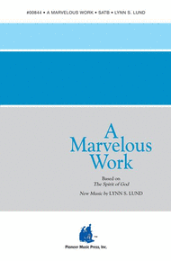 A Marvelous Work Sheet Music by Lynn S. Lund