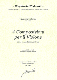 4 Composizioni per il violone (Manuscript