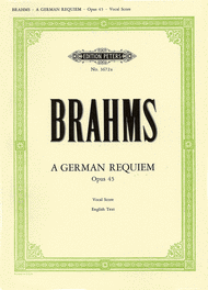 German Requiem Sheet Music by Johannes Brahms