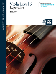 Viola Series: Viola Repertoire 6 Sheet Music by The Royal Conservatory Music Development Program