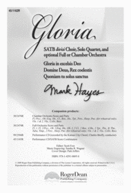 Gloria Sheet Music by Mark Hayes