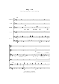 Hey Jude (arr. Jeremy Birchall) Sheet Music by The Beatles