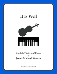 It Is Well (Solo Violin & Piano) Sheet Music by Philip P. Bliss