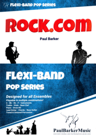 Rock.Com (Flexi-Band Score and Parts) Sheet Music by Paul Barker