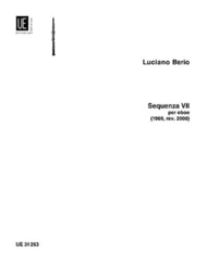 Sequenza Vii Sheet Music by Luciano Berio