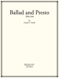 Ballad and Presto Dance Sheet Music by Claude T. Smith
