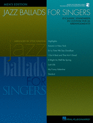 Jazz Ballads for Singers - Men's Edition Sheet Music by Steve Rawlins