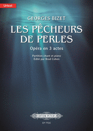 Les Pecheurs de perles - Opera en Trois Actes Sheet Music by Georges Bizet