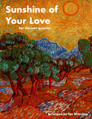 Sunshine Of Your Love for Clarinet Quartet Sheet Music by Cream