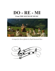 Do-Re-Mi (for brass quintet) Sheet Music by Rodgers & Hammerstein