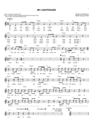 My Lighthouse Sheet Music by Rend Collective