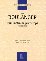 D'un Matin De Printemps Sheet Music by Juliette Marie Olga (Lili) Boulanger