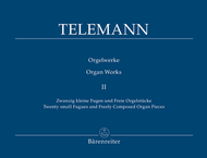 Twenty small Fugues and Freely Composed Organ Pieces Sheet Music by Georg Philipp Telemann
