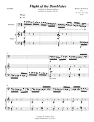 Korsakov: Flight of the Bumblebee for Bassoon & Piano Sheet Music by Nikolay Andreyevich Rimsky-Korsakov