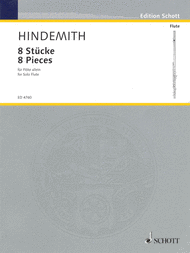 8 Pieces Sheet Music by Paul Hindemith