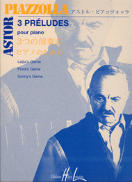 Preludes (3) Sheet Music by Astor Piazzolla