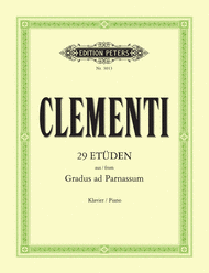 29 Studies from "Gradus ad Parnassum" Sheet Music by Muzio Clementi