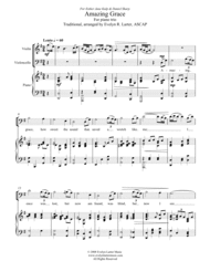 Amazing Grace Sheet Music by Evelyn R. Larter