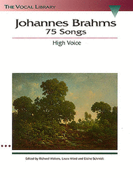 Johannes Brahms: 75 Songs Sheet Music by Johannes Brahms