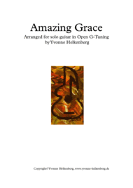 Amazing Grace ( arranged for solo guitar ) Sheet Music by Traditional