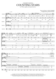 Counting Stars - TTBB a cappella Sheet Music by OneRepublic