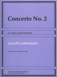 Concerto No. 2 Sheet Music by Lowell Liebermann