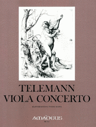 Viola Concerto G major Sheet Music by Georg Philipp Telemann