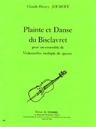 Plainte et danse du Bisclavret Sheet Music by Claude-Henry Joubert