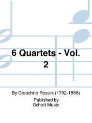 6 Quartets Band 2 Sheet Music by Gioachino Rossini