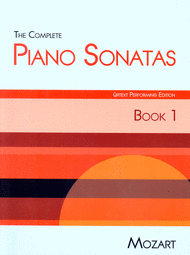 Complete Sonatas - Book 1 Sheet Music by Wolfgang Amadeus Mozart