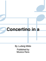 Concertino in A minor Sheet Music by Ludwig Milde