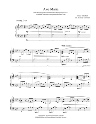 "Ave Maria" (Schubert Version) Sheet Music by Franz Schubert
