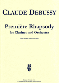 Premiere Rhapsody Sheet Music by Claude Debussy