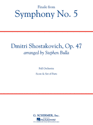 Finale from Symphony No. 5 Sheet Music by Dmitri Shostakovich