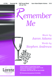 Remember Me Sheet Music by Aaron Adams