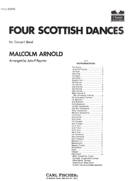 Four Scottish Dances Sheet Music by Malcolm Arnold
