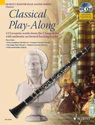 Classical Play-along Clarinet Sheet Music by Artem Vassiliev