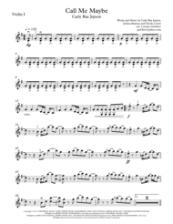 Call Me Maybe Sheet Music by Carly Rae Jepsen
