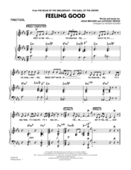 Feeling Good - Piano/Vocal Solo Sheet Music by Michael Buble