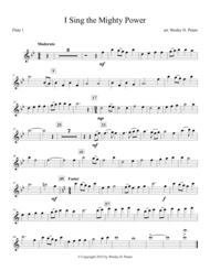 I Sing the Mighty Power of God Sheet Music by ELLACOMBE from Gesangbuch der Herzogl