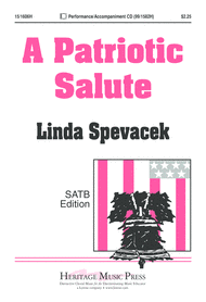 A Patriotic Salute Sheet Music by Linda Spevacek
